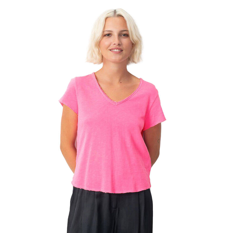 American Vintage Straight V-Neck T-Shirt image number 0